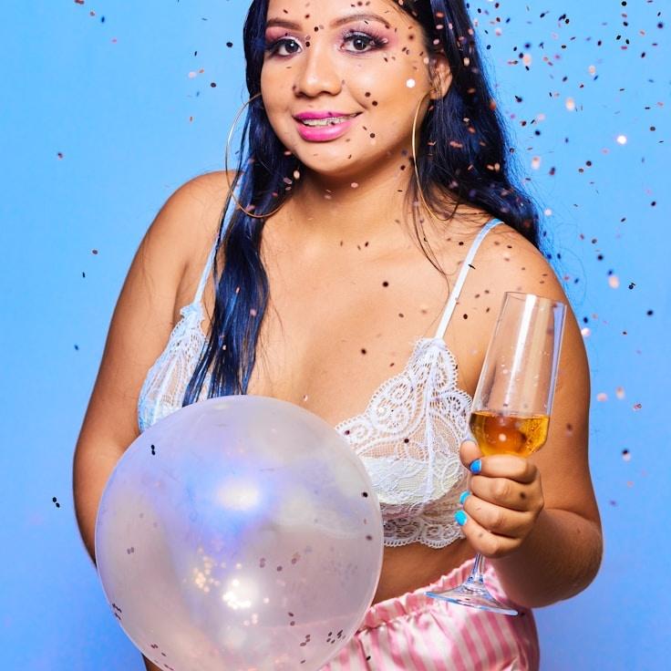 Portrait of Mira Solano, group coordinator and fusion cooking expert